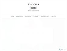 Tablet Screenshot of gotsin.com.br
